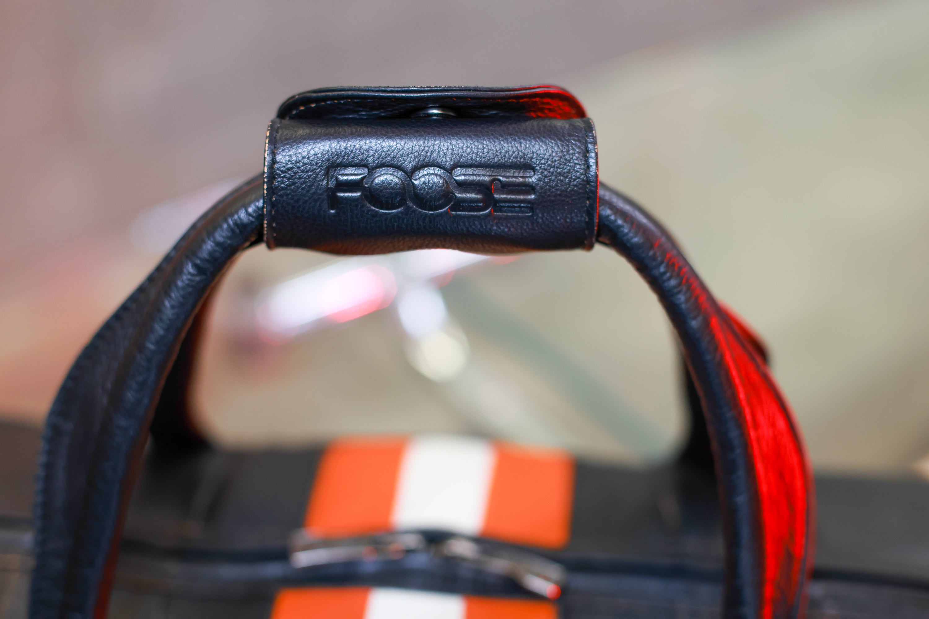 Foose Performance × GrandPrix Originals – Vintage Leather Duffel Bag