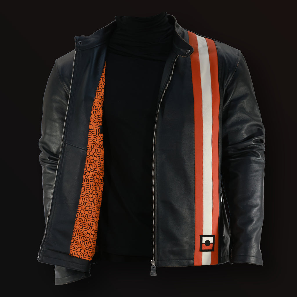 Foose Performance × GrandPrix Originals – Vintage Leather Jacket