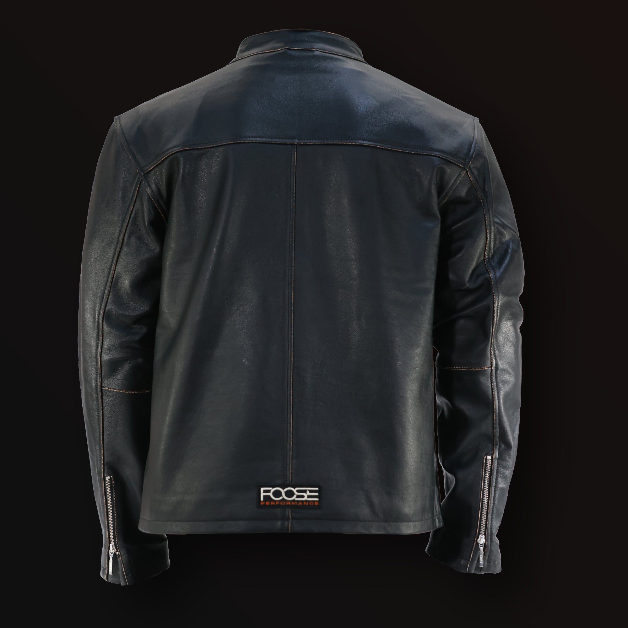 Foose Performance × GrandPrix Originals – Vintage Leather Jacket
