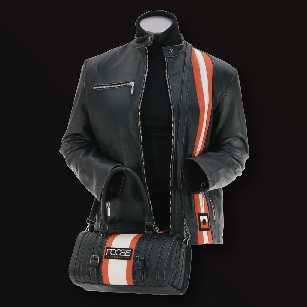 Foose Performance × GrandPrix Originals – Women’s Vintage Leather Jacket